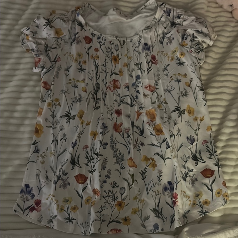 Floral Print Women's Top